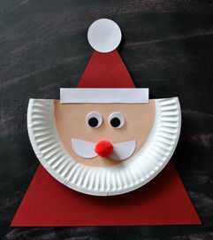 圣诞节教小宝贝们DIY制作纸盘圣诞老人 圣诞树
