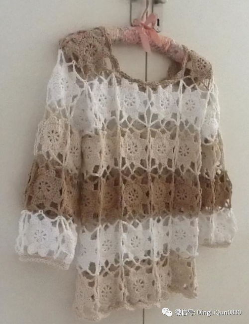 针织作品 30款时尚的蕾丝花式棉钩针针织图案上衣设计
